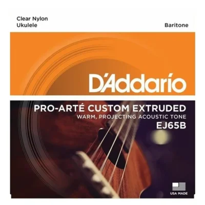 D'Addario EJ65B Pro-Arte Custom Extruded Baritone  Ukulele Strings Set