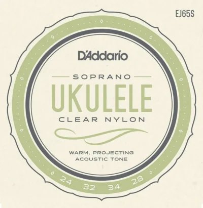 D'Addario EJ65S Pro-ArtǸ Custom Extruded Soprano Ukulele Strings Set