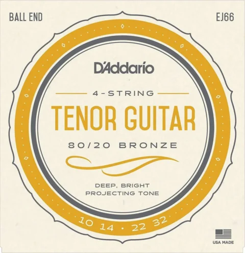 D'Addario EJ66 Tenor Guitar Strings Set - J66 - 80/20 Bronze