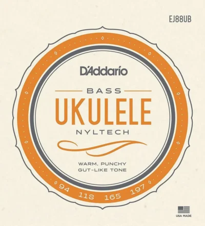 D'Addario EJ88UB Nyltech Ukulele Strings Bass Uke String Set EJ88 UB