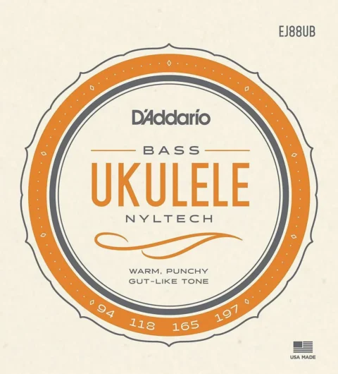 D'Addario EJ88UB Nyltech Ukulele Strings Bass Uke String Set EJ88 UB