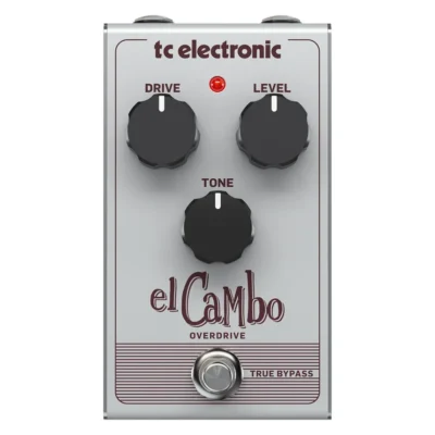 TC Electronic Classic Tube El Cambo 3-Knob Overdrive Guitar Effects Pedal