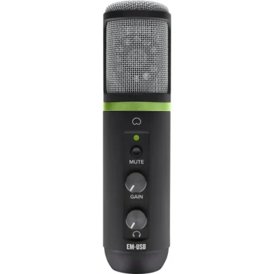 Mackie EM-USB USB Condenser Microphone with Tripod Stand