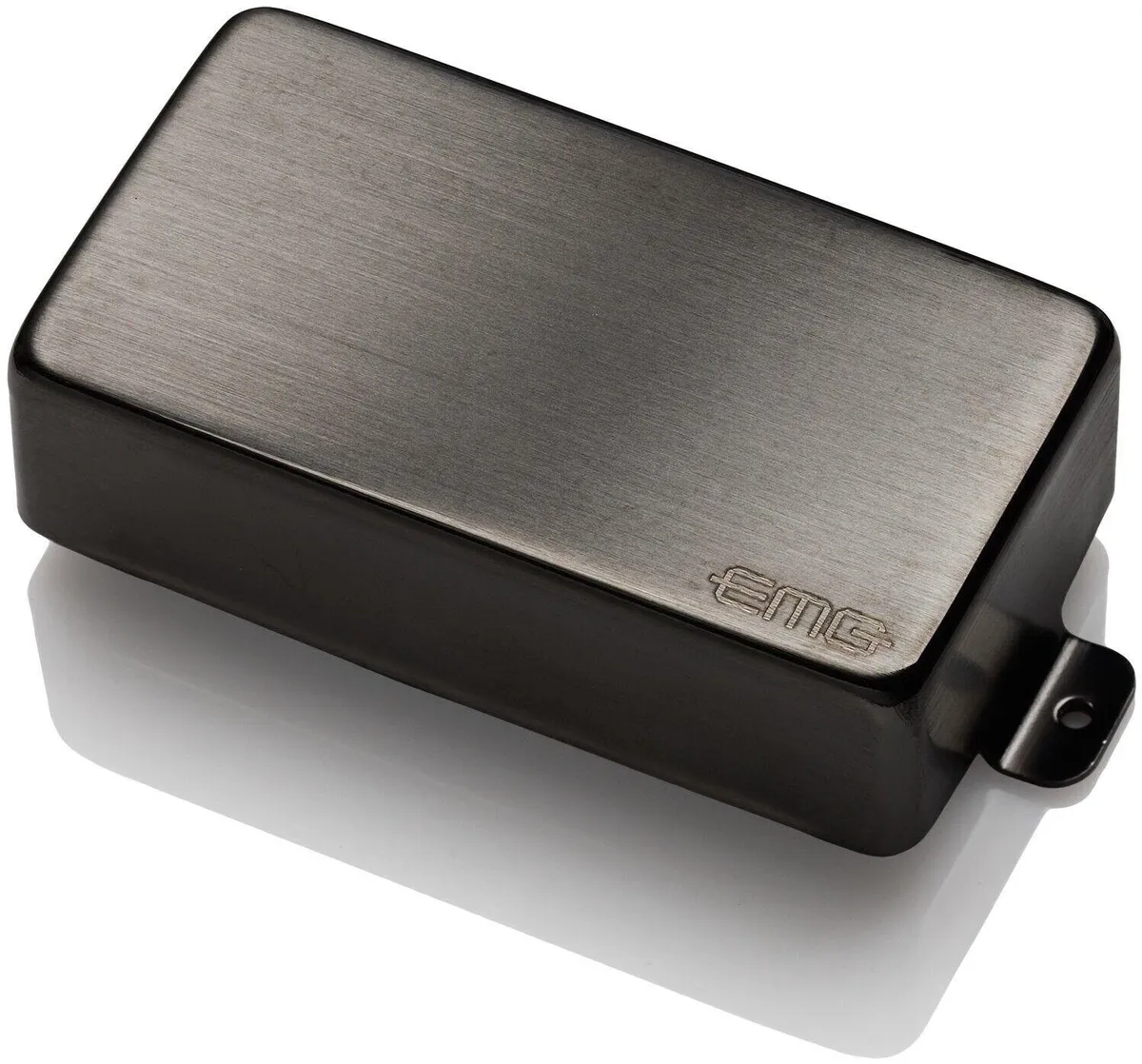 EMG 60 Active Ceramic Humbucker Electric Guitar Pickup Brushed Black Chrome
