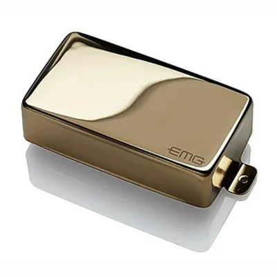 EMG 85X Humbucker Active Electric Guitar Pickup  Short Shaft Gold  Cover