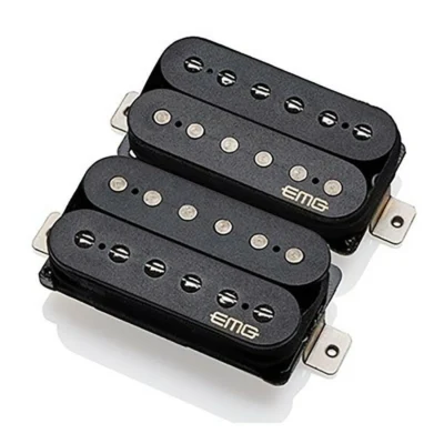 EMG Super 77 Active Humbucker 2-piece Pickup Set - Black