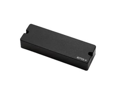 EMG 40PAX Active X Series Preamp Soapbar Bass Pickup with Pots and Wiring Black