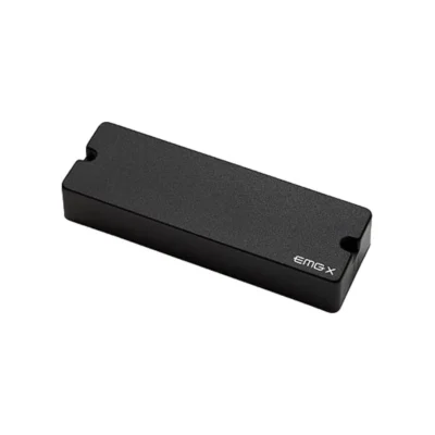 EMG 40PX Active X Series Soapbar Bass Guitar Pickup with Pots and Wiring Black