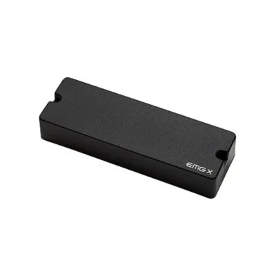 EMG 45JAX Active Soapbar X Series Preamp Bass Pickup with Pots and Wiring Black