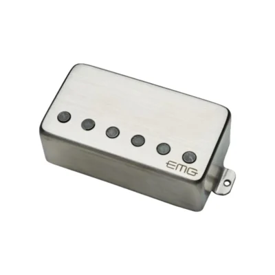 EMG 57TW Active Humbucker Dual Mode Bridge Guitar Pickup Brushed Chrome