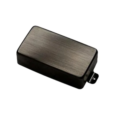 EMG 60AX Active X Preamp Guitar Pickup with Pots and Wire Brushed Black Chrome