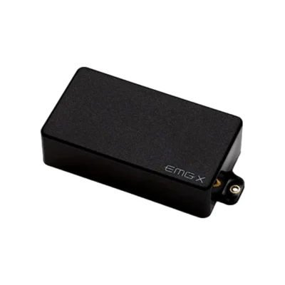 EMG 60AX Active X Preamp Humbucker Guitar Pickup with Pots and Wiring Black