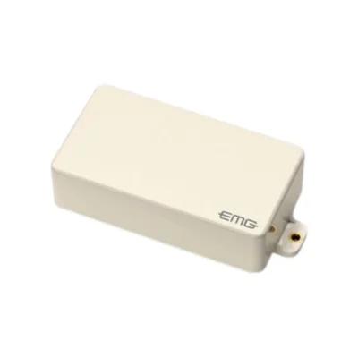 EMG 60 Active Humbucker Electric Guitar Pickup with Pots and Wiring Ivory