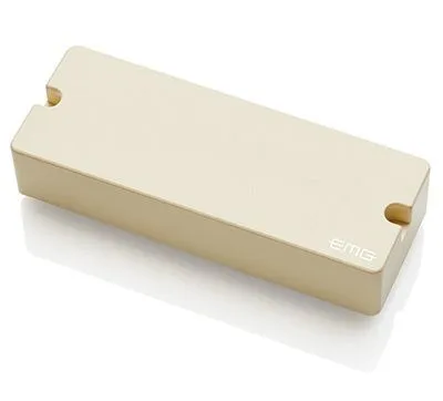 EMG Active Dual Mode Soapbar 8 String Guitar Pickup with Pots and Wiring Ivory