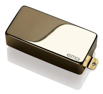 EMG 81-7H Active Humbucking 7 String Guitar Pickup with Pots and Wiring Gold