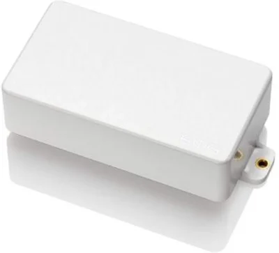EMG 81-7HX Active X Preamp Humbucking 7 String Guitar Pickup with Pots and Wiring White
