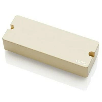 EMG 81-8 Active Soapbar 8 String Guitar Pickup with Pots and Wiring Ivory