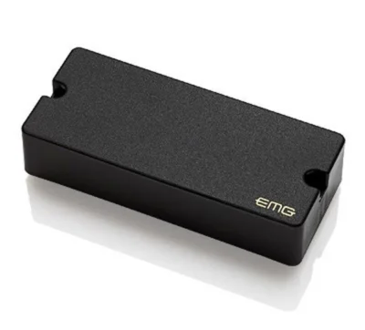 EMG 85-7 Active Soapbar 7 String Guitar Pickup with Pots and Wiring Black