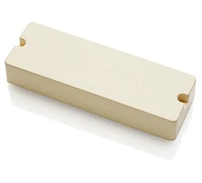 EMG 909 Active Soapbar 9 String Guitar Pickup with Pots and Wiring Ivory