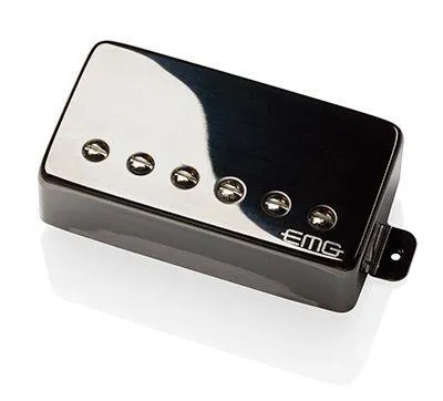 EMG H1A-N Neck Passive Humbucker Guitar Pickup Black Chrome