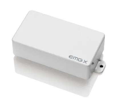 EMG HX Active Single Coil in Humbucker Housing Electric Guitar Pickup White