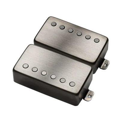 EMG JH James Hetfield  Active Guitar Pickup Set Brushed Black Chrome