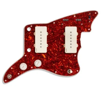 EMG JMaster Alnico V Pre-wired Pickguard System - Ivory
