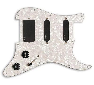 EMG KH20 Kirk Hammett Pre-wired Guitar Pickguard White Pearl / Black