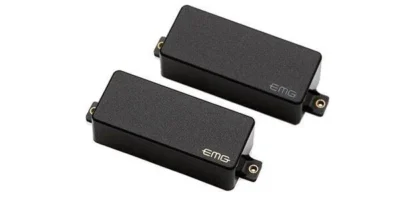 EMG M56 Active Mini Humbucker Electric Guitar Pickup Set M50 and M60 Black