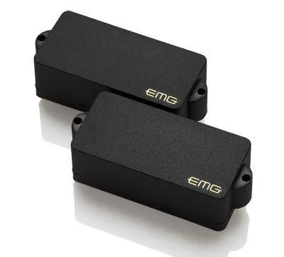 EMG PA Active Humbucker Alnico V P Bass Guitar Pickup Set Black