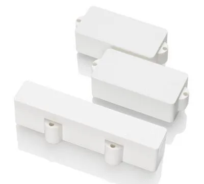 EMG PAX Active Humbucker Alnico V Bass Guitar Pickup with Pots & Wiring White