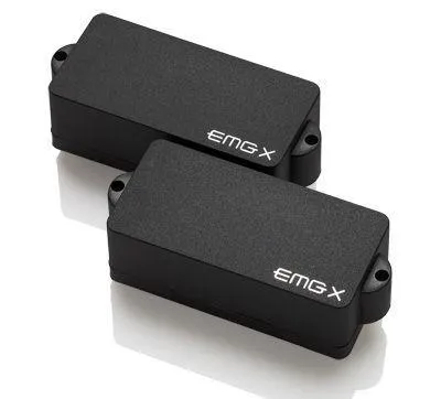 EMG PX X Series Precision Solderless Active Preamp Bass Pickup Black