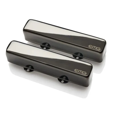 EMG Riptide Robert Trujillo Signature J Bass Pickup Set Blach Chrome
