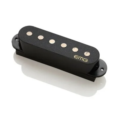 EMG SAV Alnico V Vintage Single Coil Active Strat Pickup/Preamp, Vol/Tone, Black