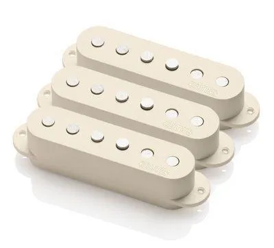 EMG SV Vintage Active 3 Single Coil Guitar Pickup with Pots and Wiring Ivory