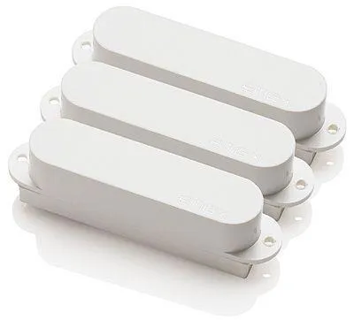 EMG SX Set Active 3 Single Coil Electric Guitar Pickup with Pots and Wire White