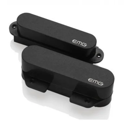 EMG TC Set Active Telecaster Ceramic Magnet Electric Guitar Pickup Black
