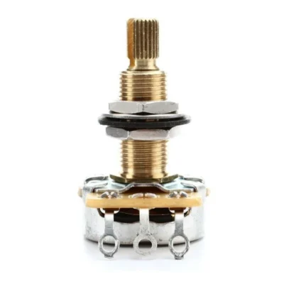 CTS Potentiometer - 500K Long Split Shaft Audio Taper