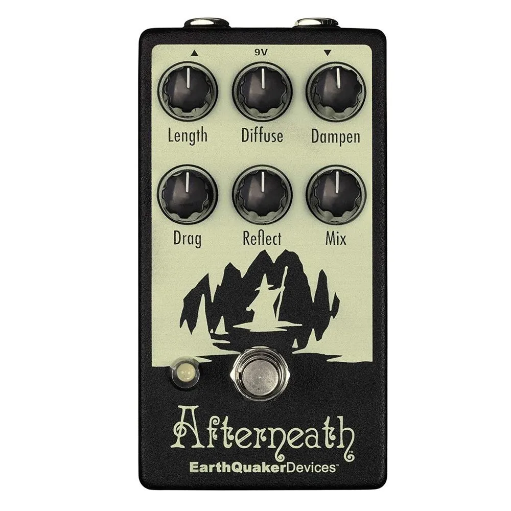 EarthQuaker Devices Afterneath V2 Reverb Guitar Effects Pedal