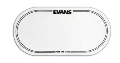 Evans EQ Double Pedal Patch, Clear Plastic