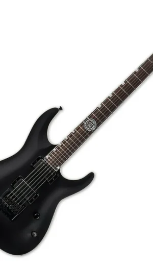 ESP LTD AJ-1 Evertune Andy James Signature Series Electric Guitar - Black Satin