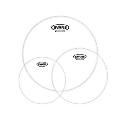 Evans G1 Tompack Clear Rock Single ply (10 inch, 12 inch, 16 inch)