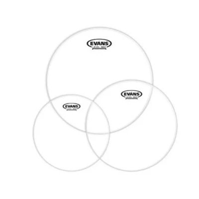 Evans heads  G2 Clear Drumhead Pack Fusion - 10/12/14 Tom Head Pack