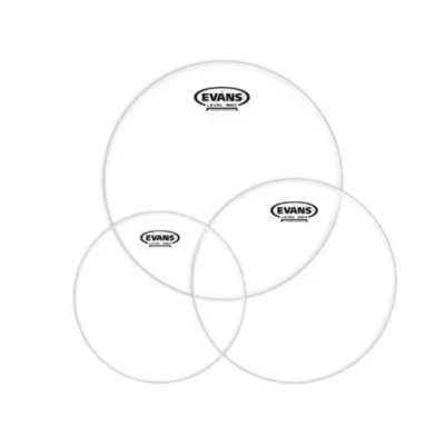 Evans heads G2 Clear Drumhead Pack Standard - 12/13/16 Tom Head Pack