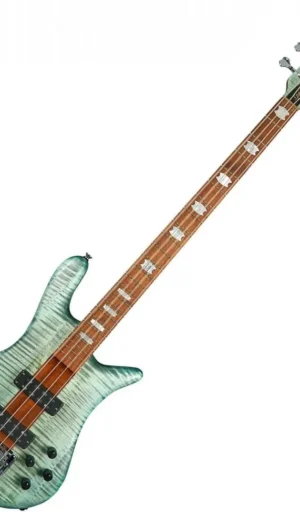 Spector Euro 4 RST Bass Guitar Turquoise Tide w/ Roasted Maple Neck