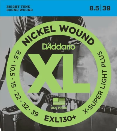 D'Addario EXL130+ Nickel XL Electric Guitar Strings .0085 - .039