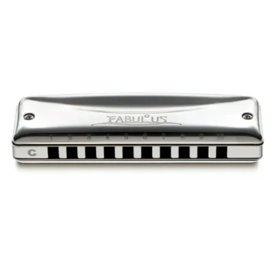 Suzuki Fabulous Equal Temperament Diatonic Harmonica Key of G