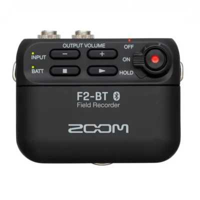 Zoom F2 Field Recorder with Lavalier Microphone