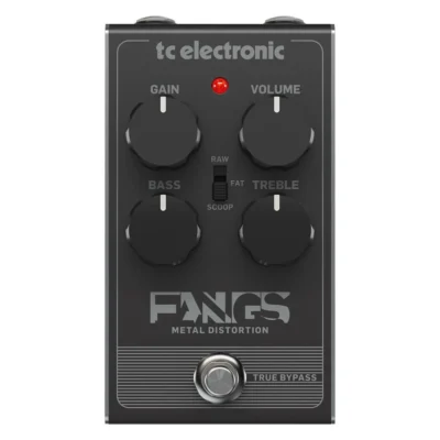 TC Electronic Ultra-Thick, High Gain Fangs Metal Distortion  Effects Pedal