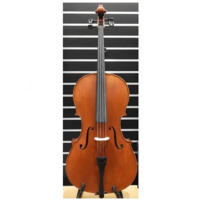 Francesco Cervini Made in Europe by Gliga 1/2 Cello Outfit Antique Varnish Set up